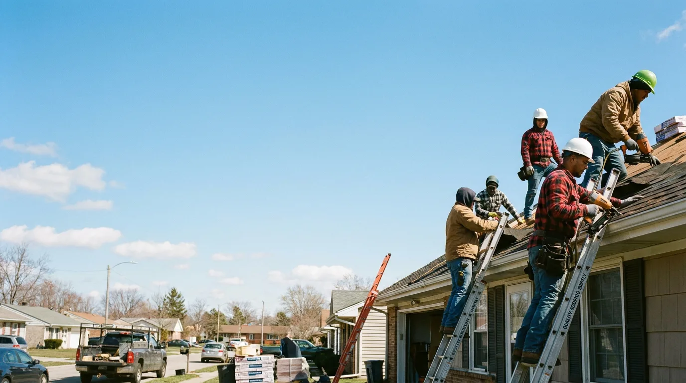 Roofing in Green Valley, IL near me